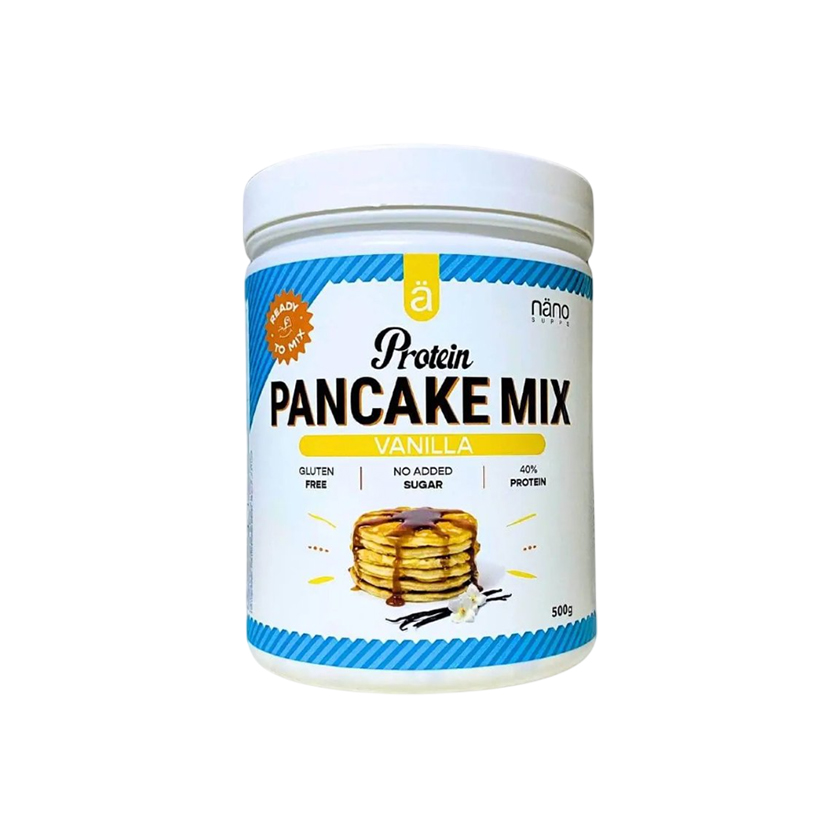 Протеиновый панкейк микс 500 гр. NanoSupps - Ваниль