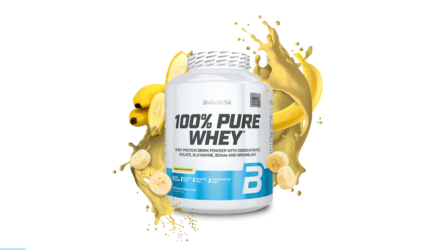 Biotech USA 100% Pure Whey 2270 g - Банан