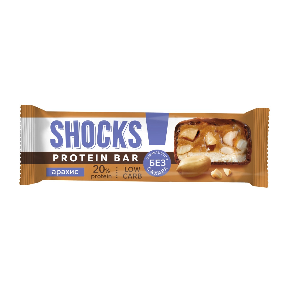 Shocks Protein Bar 50 g - Арахис