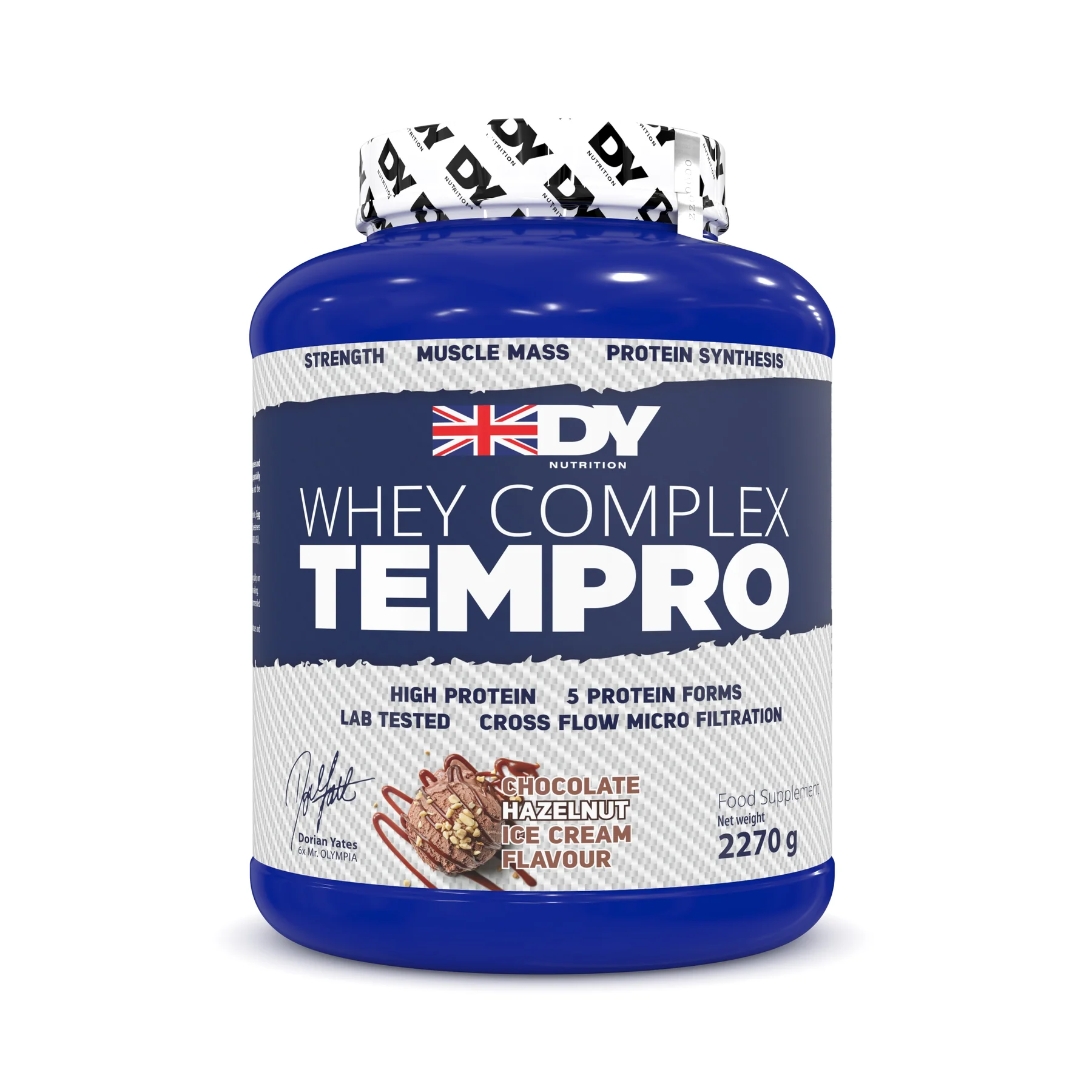 DY Nutrition Tempro Whey Complex 2270 g - Шоколад-Фундук