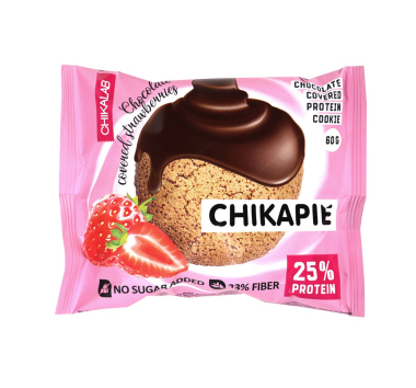 "Chikapie" Protein Sugar free Cookie 60g - Клубника