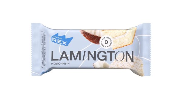 Protein Rex Lamington 50 g - Молочный