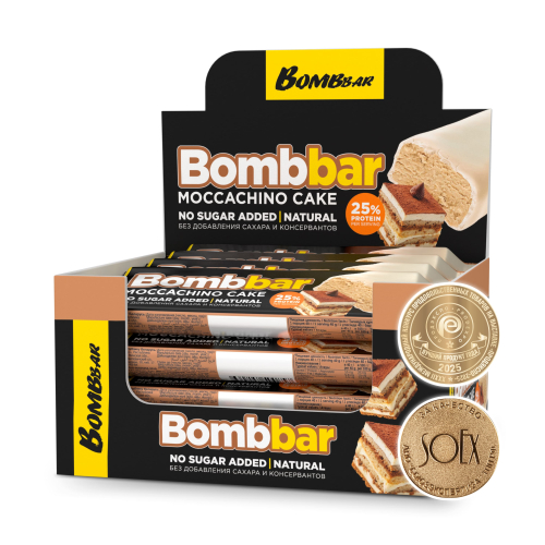 Bombbar  Protein Chocolate bar  40 g - Mokaçino tortu