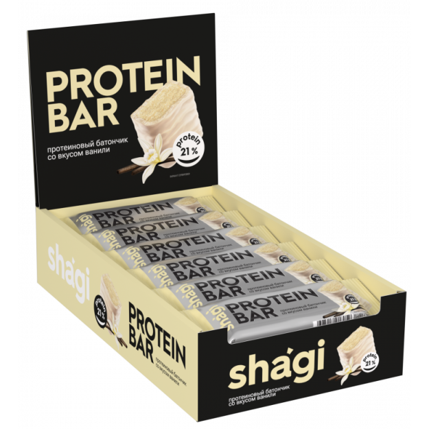  Protein Rex Shagi Protein Bar 40 g  - Vanil
