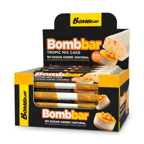 Bombbar  Protein Chocolate bar  40 g - Тропический микс