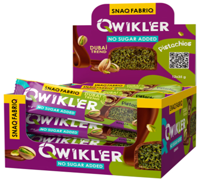 Snaq Fabriq Qwikler 50 g Dubai Trend - Арахис и кунафа