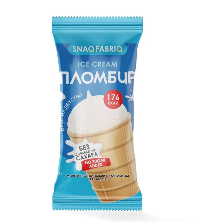 Snaq Fabriq No Sugar Ice-Cream - Şokolad