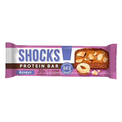 Shocks Protein Bar 50 g - Fındıq