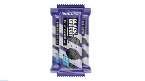 Biotech USA Dessert Protein Bar 50 g  - Черный бисквит