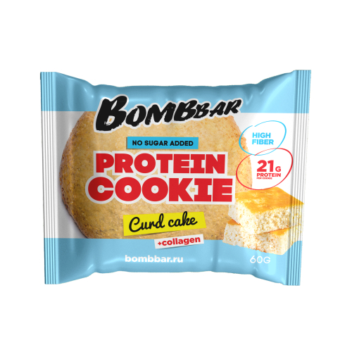 Протеиновое печенье Bombbar 60 г - Творог