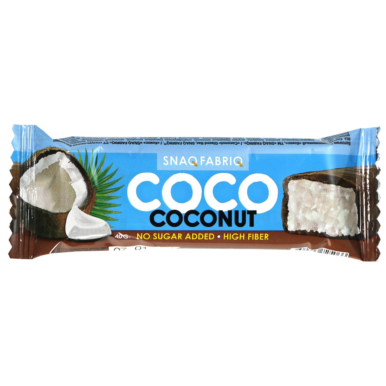 Батончик в шоколаде "COCO" 40 гр - Кокос