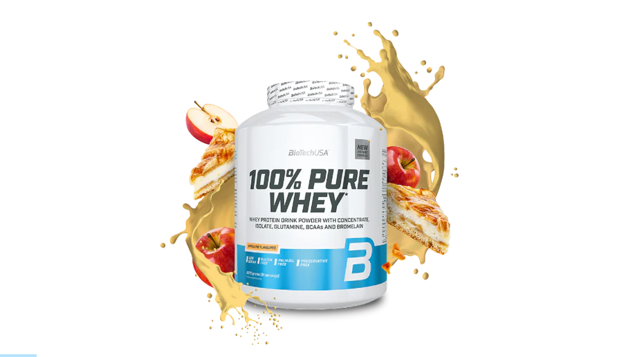 Biotech USA 100% Pure Whey 2270 g - Яблоко