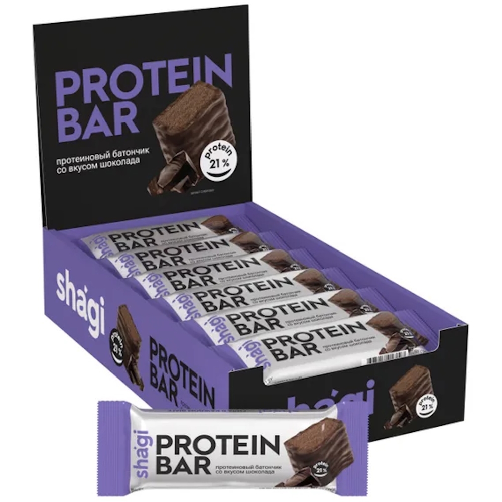  Protein Rex Shagi Protein Bar 40 g  - Шоколад