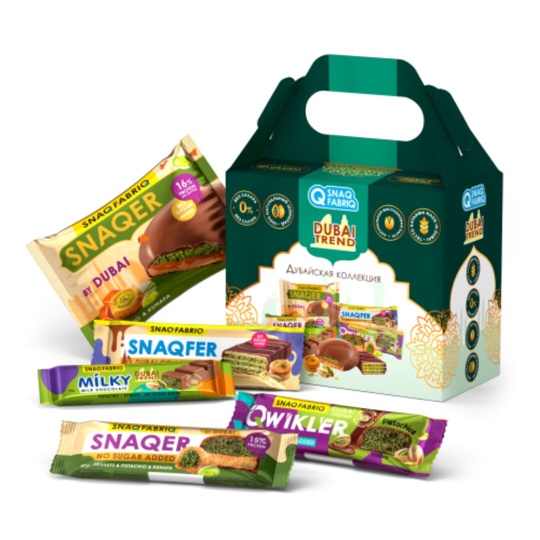 Snaq Fabriq/Chikalab Dubai Trend Mini Set-Box - Микс ассорти