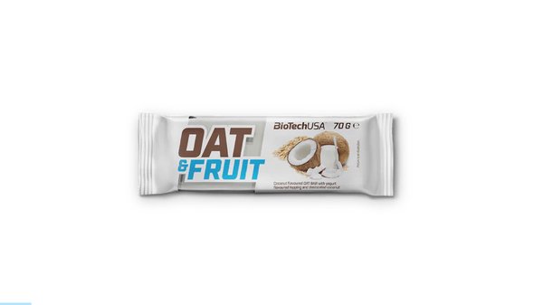 Biotech USA ZERO Oat and Fruit Bar 70 g - Кокос-йогурт