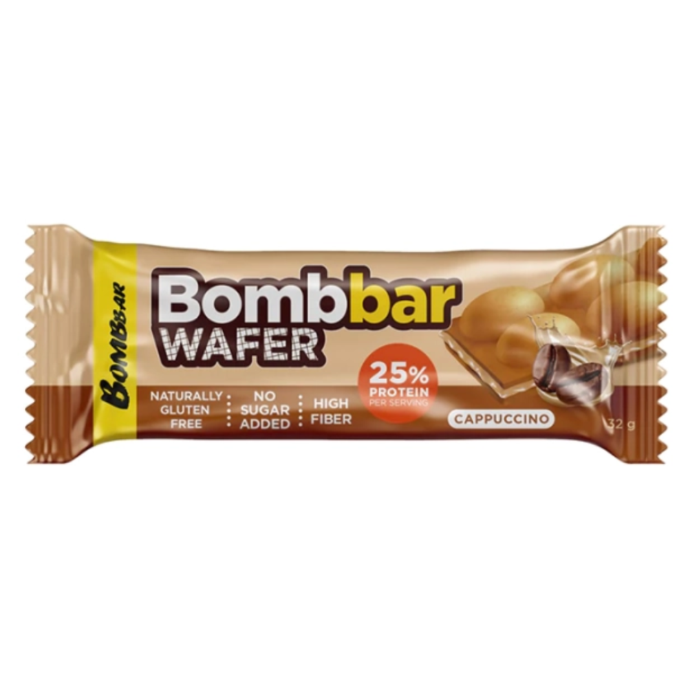 Bombbar Protein Wafer 32g  - Kapuçino