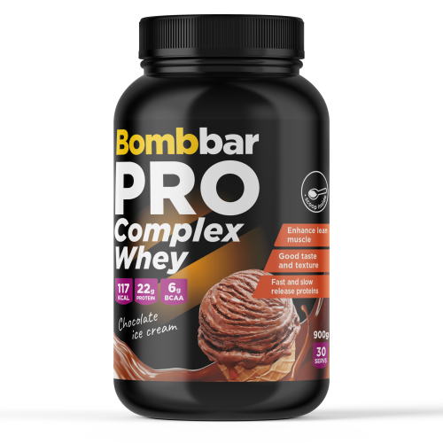 Bombbar Pro Complex Whey  900 г - Шоколад