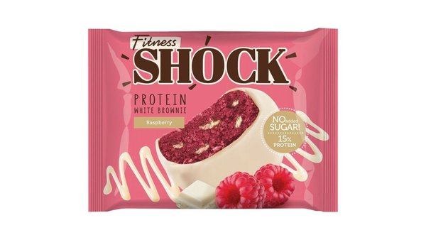 Fitness Shock Protein Brownie 50 g. - Красный бархат