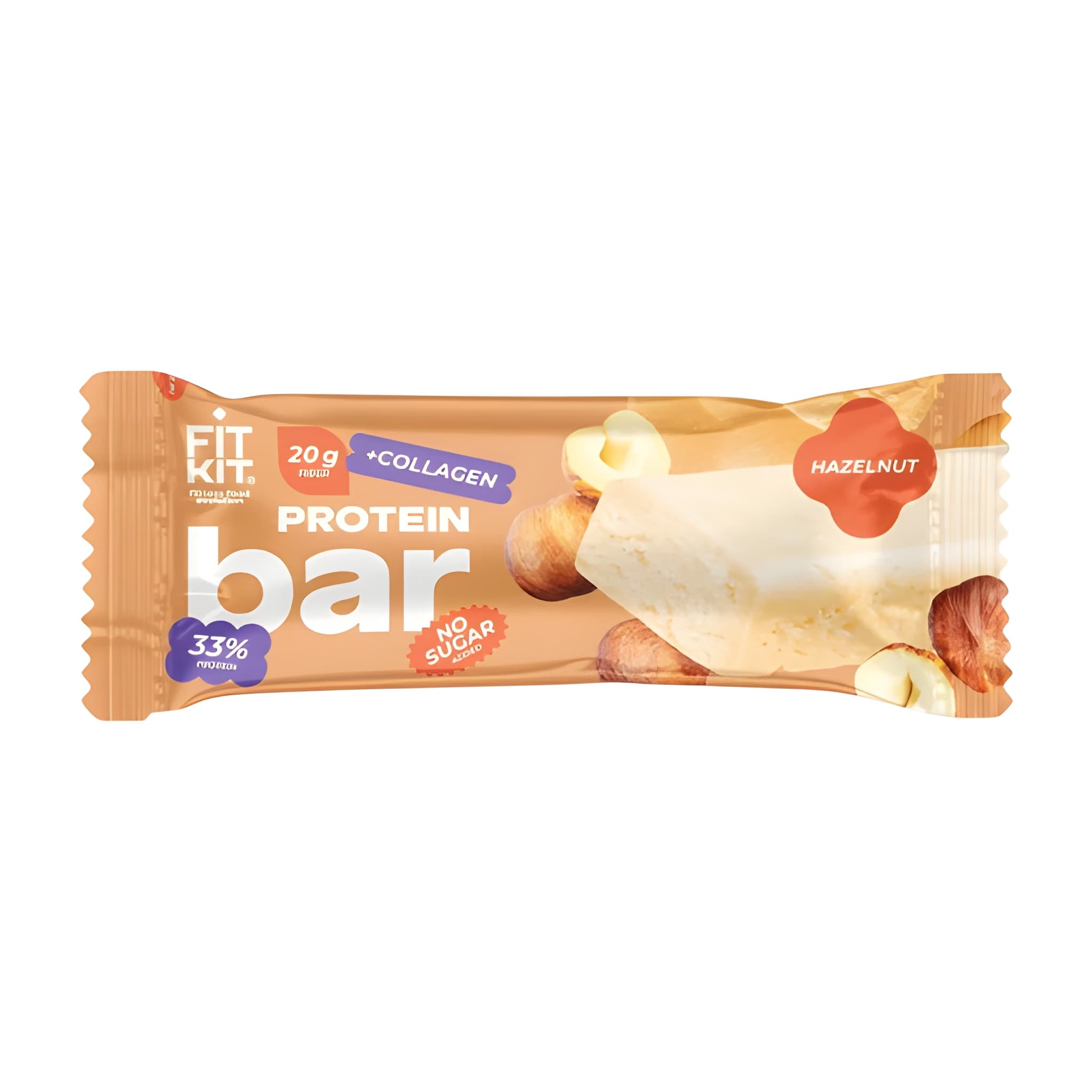 Proteinli batonçik, 60 qr. Fit Kit - Fındıq