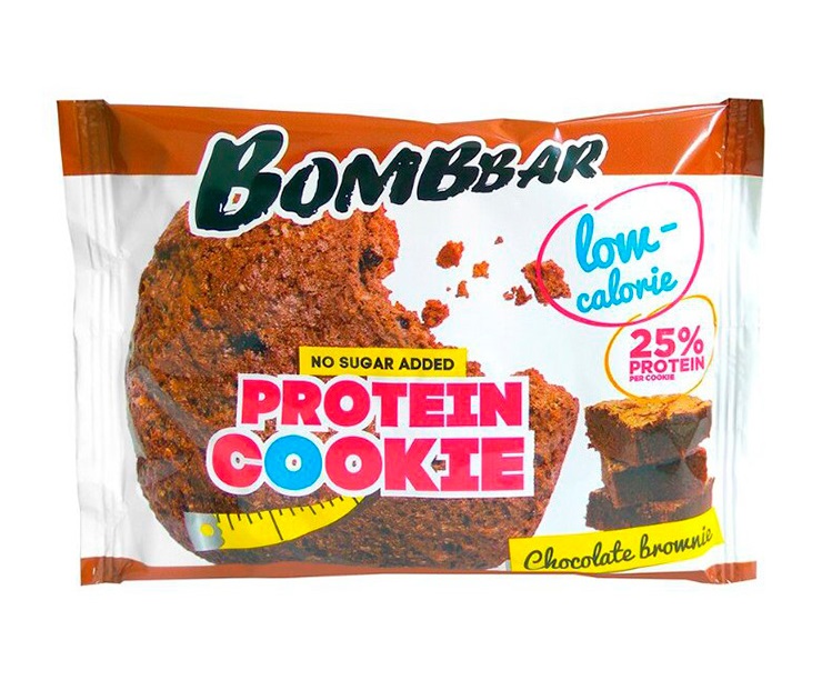 Низкокалорийное печенье Bombbar - Шоколадный брауни