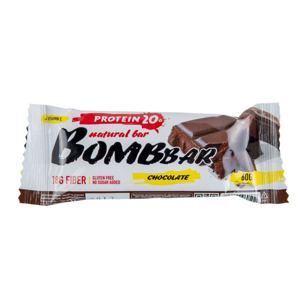 Протеиновый батончик Bombbar - Двойной Шоколад