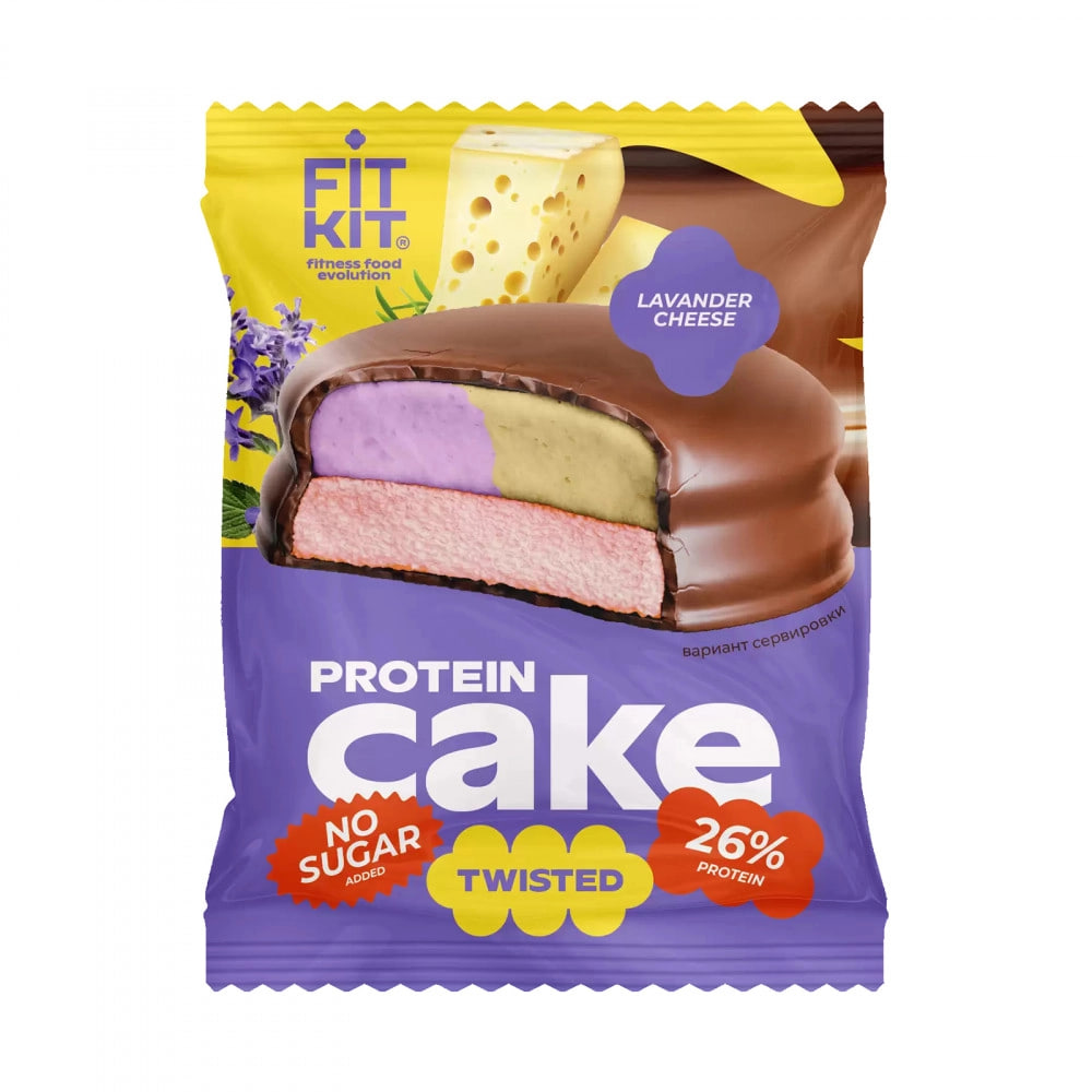 Fit Kit Twisted Protein Cake 50g - Лаванда-сыр