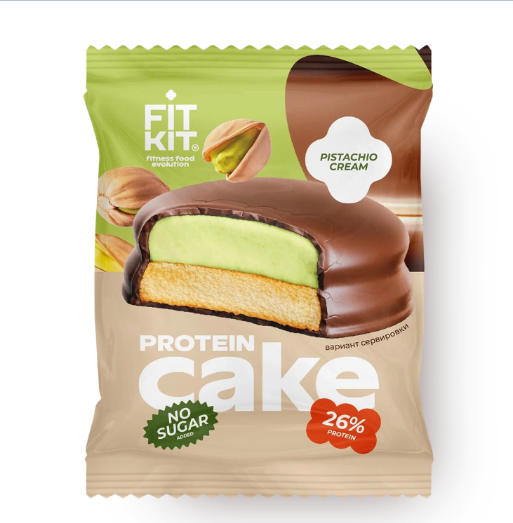 Fit Kit Protein Cake 70g - Фисташковый крем