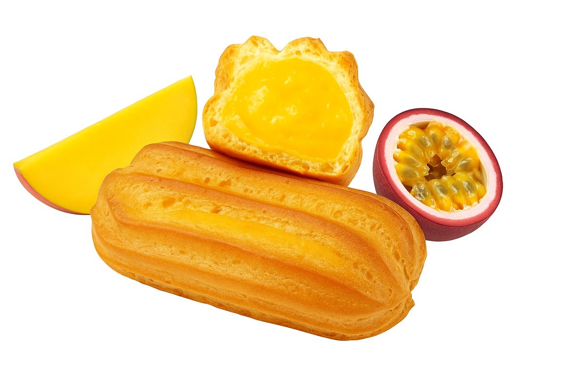 Mini Eclairs with Cottage Cheese Cream Filling 120g - Manqo-Marakuya