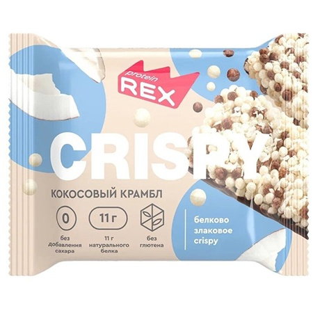 Protein Rex Crispy  55 g - Kokos