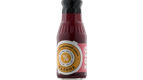 Mr. Djemius ZERO  low calorie Syrup  330 ml - Малина