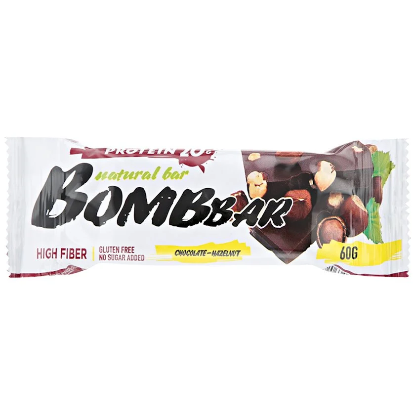 Протеиновый батончик Bombbar - Шоколад-Фундук
