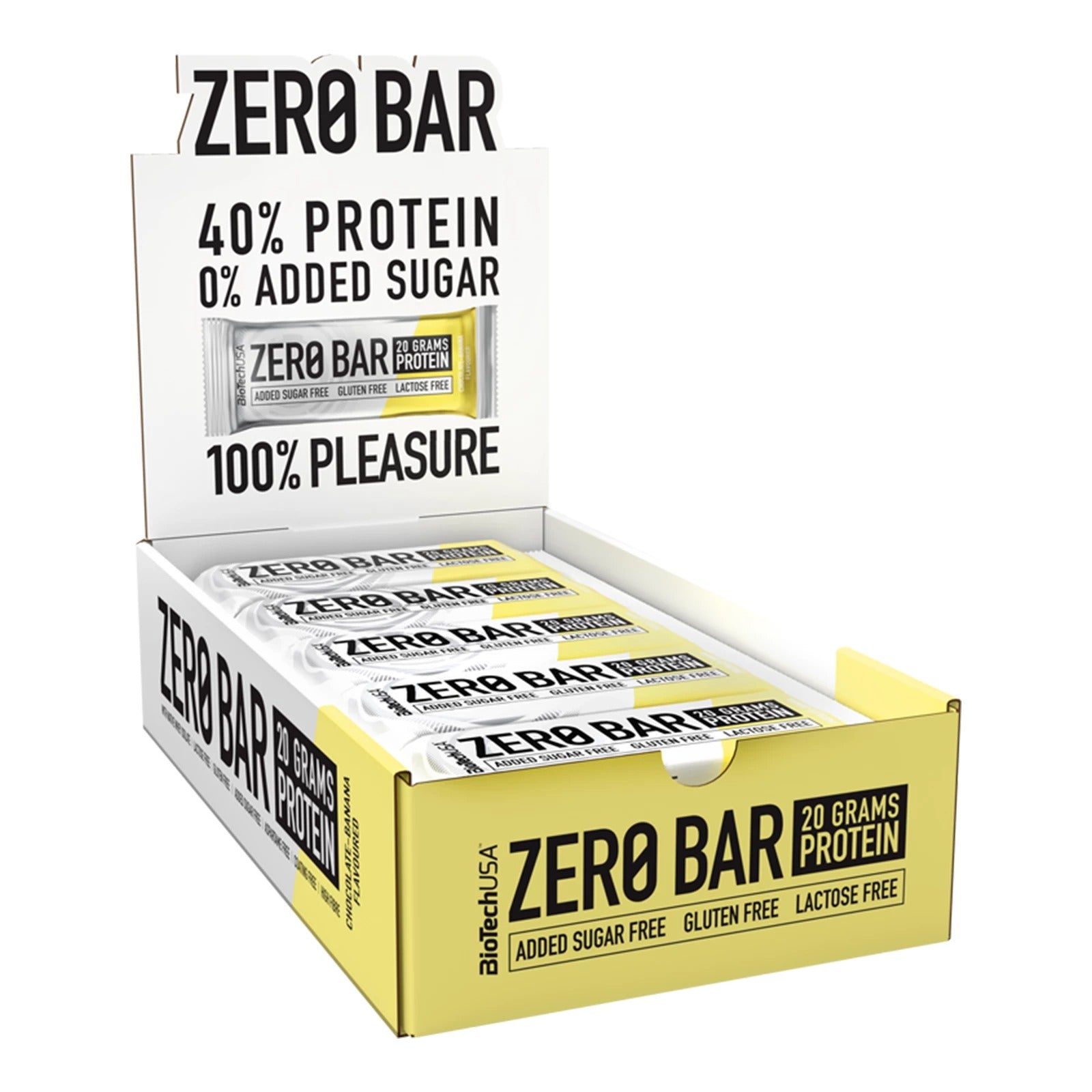Biotech USA ZERO Protein Bar 50 g - Шоколад-банан