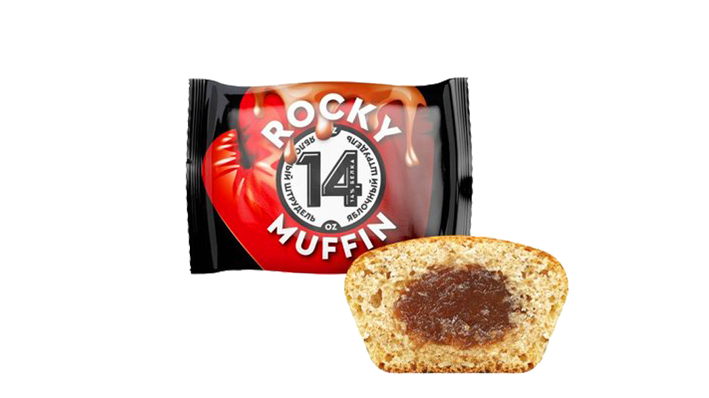Rocky Muffin  55 g - Яблочный штрудель