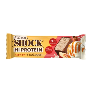 Fitness Shock HiProtein Bar with Collagen 40g - Яблочный пирог