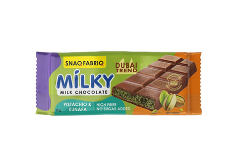 Snaq Fabriq Milky Dubai 34g  - Фисташка Кунафа