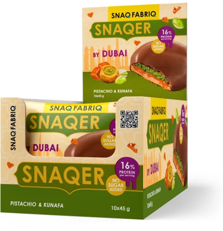 Snaqer Cookie 45 g - Фисташка Кунафа