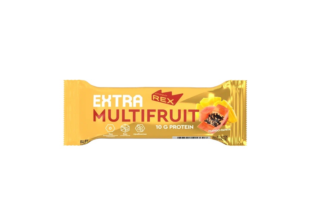 Protein Rex Extra Protein Bar 40 g - Manqo-Papaya