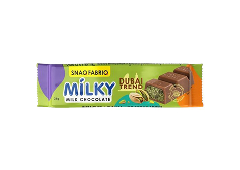 Snaq Fabriq Milky Dubai 34g  - Фисташка Кунафа