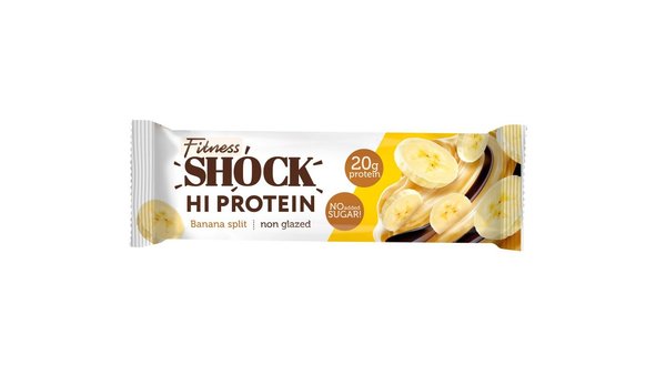 Fitness Shock HiProtein Bar with Collagen 40g - Bananlı desert