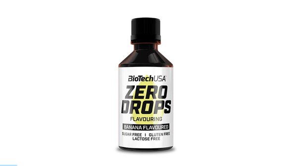 Biotech USA Zero Drops 50ml - Banan