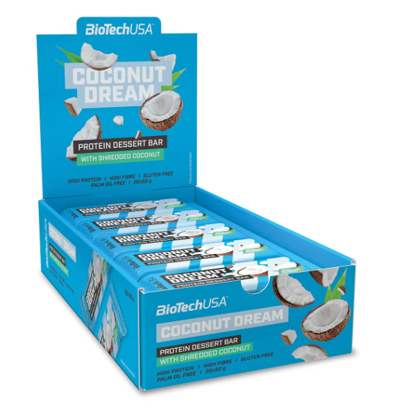 Biotech USA Dessert Protein Bar 50 g  - Kokos