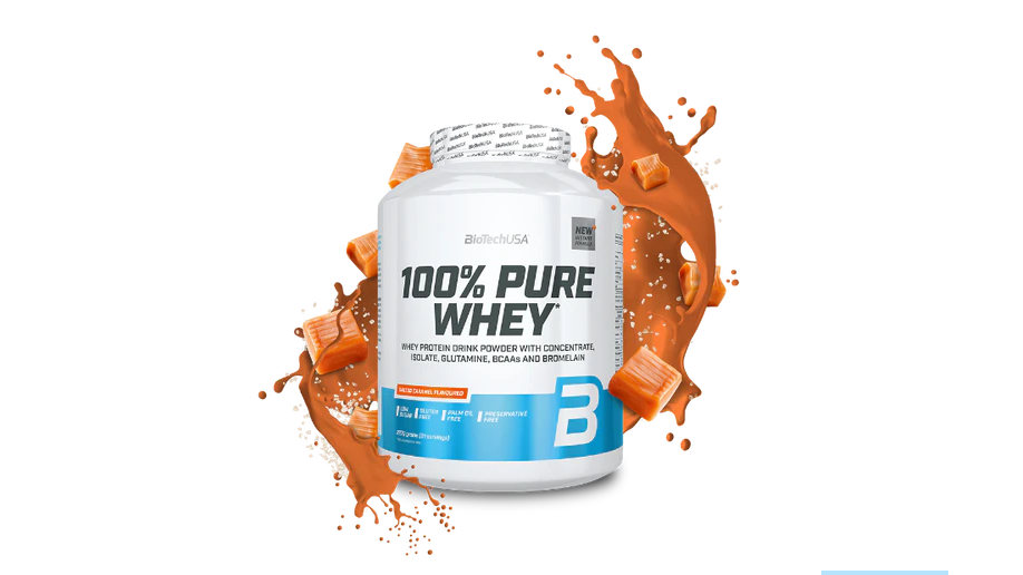 Biotech USA 100% Pure Whey 2270 g - Duzlu Karamel