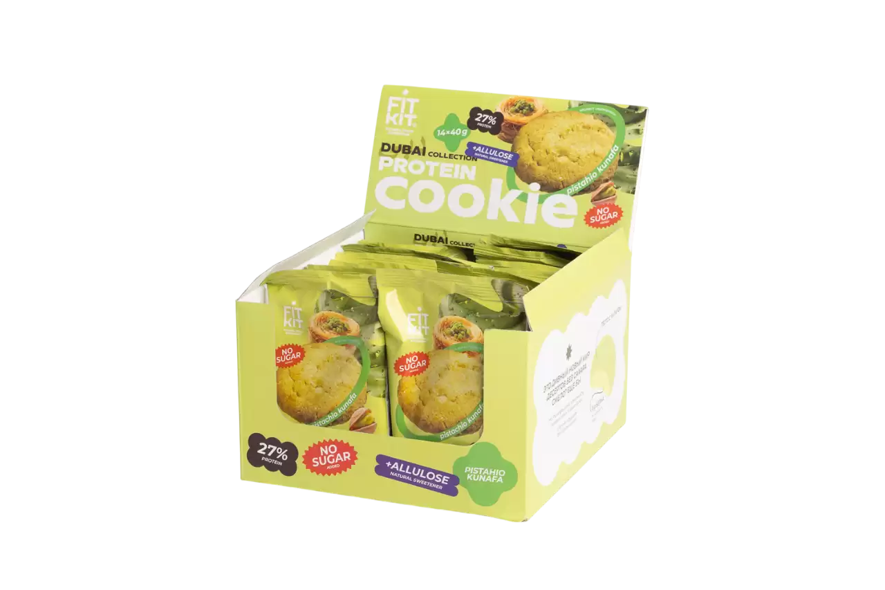 Fit Kit Protein Cookie 40 g  - Фисташка Кунафа
