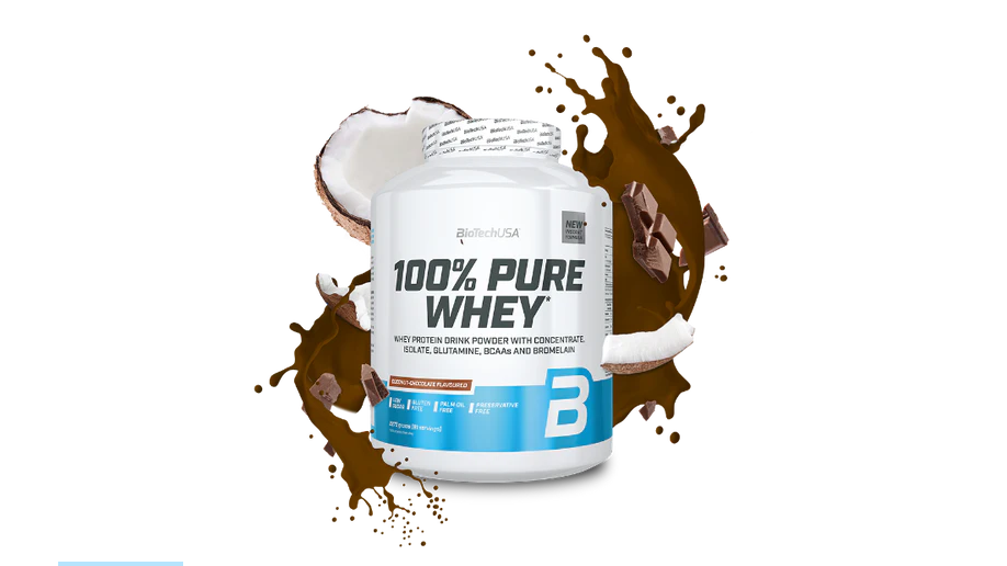 Biotech USA 100% Pure Whey 2270 g - Шоколад-Кокос