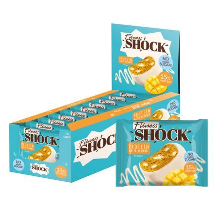 Fitness Shock Protein Brownie 50 g - Manqo