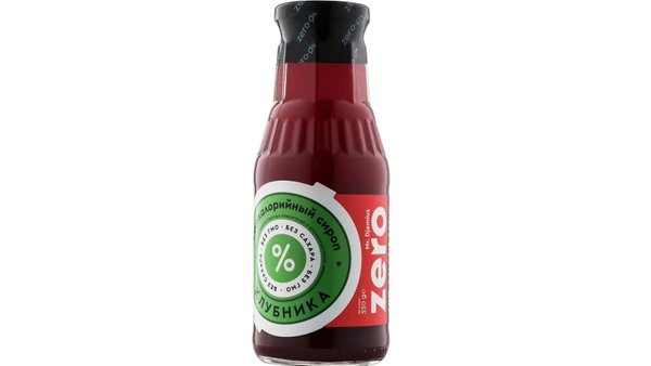 Mr. Djemius ZERO  low calorie Syrup  330 ml - Клубника