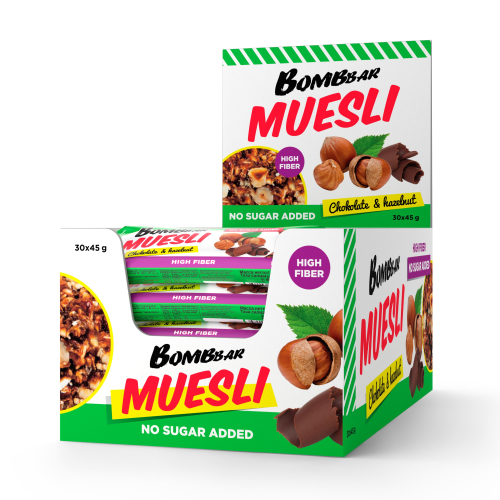 Müsli Batonçik 45 qr - Шоколад-Фундук