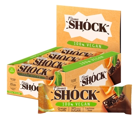Fitness Shock Vegan 45g - Апельсин