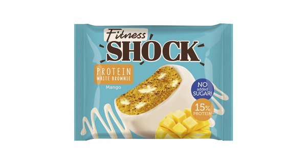 Fitness Shock Protein Brownie 50 g - Manqo