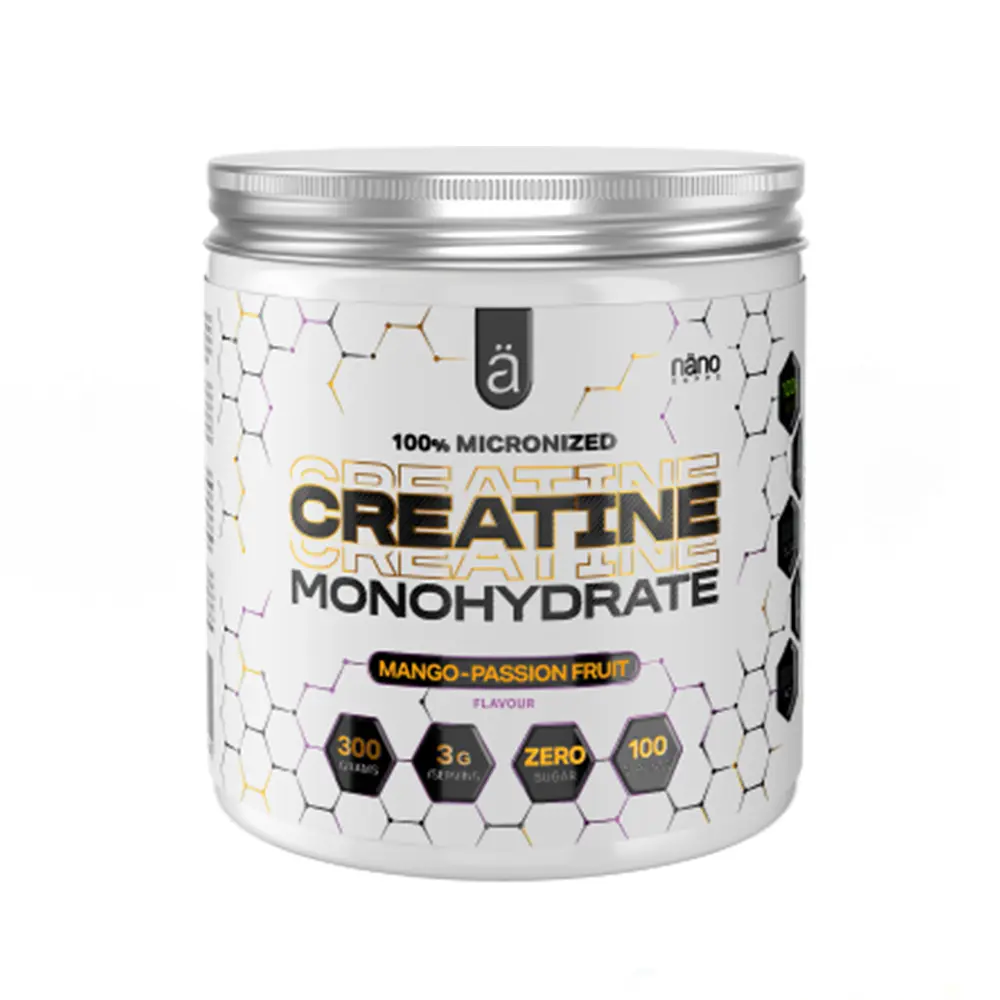 Nanosupps 100% Micronized Creatine Monohydrate 300g - Manqo-Marakuya